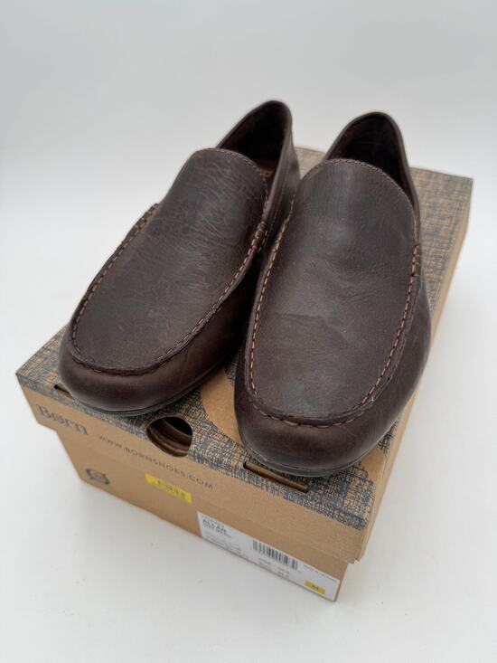Born Other - NIB Born Mens US 10.5 Euro 44.5 Allan Dark Brown Loafer Slip On